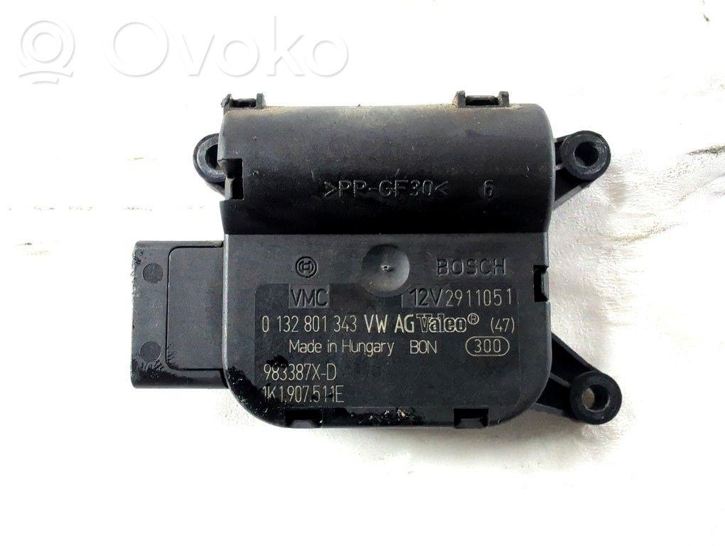 Audi A3 S3 8P Motorino attuatore aria