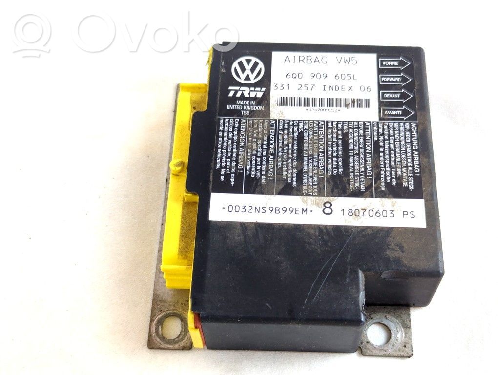 Seat Ibiza III (6L) Airbag control unit/module 