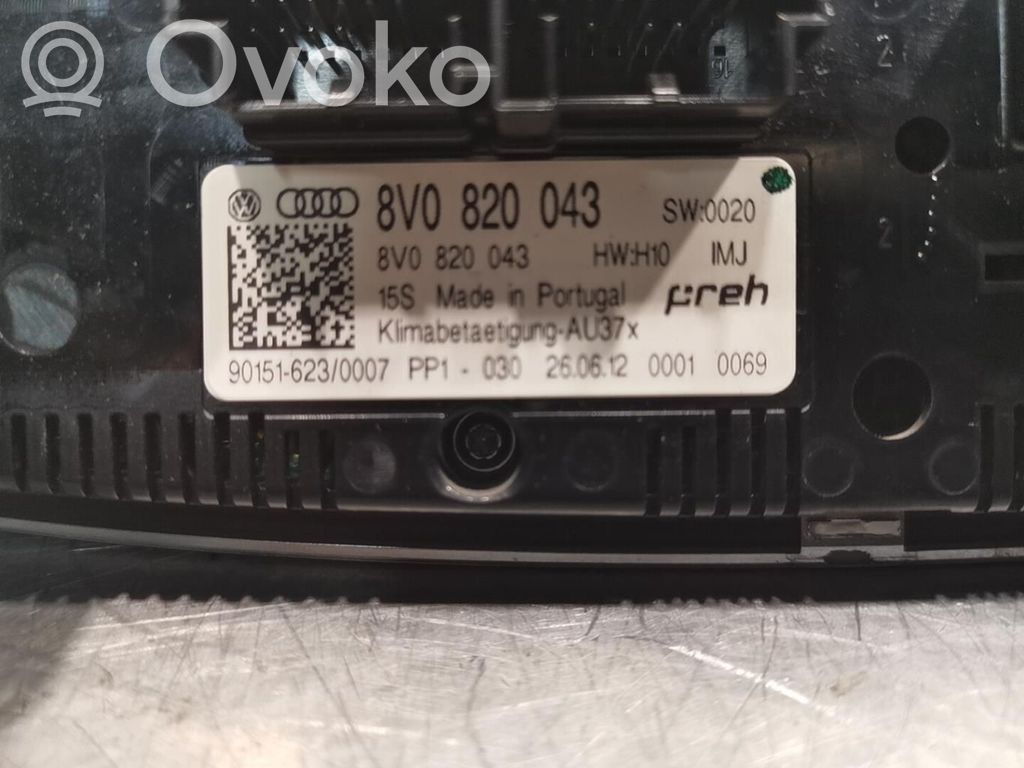 Audi A3 S3 8V Unitate control climatizare 