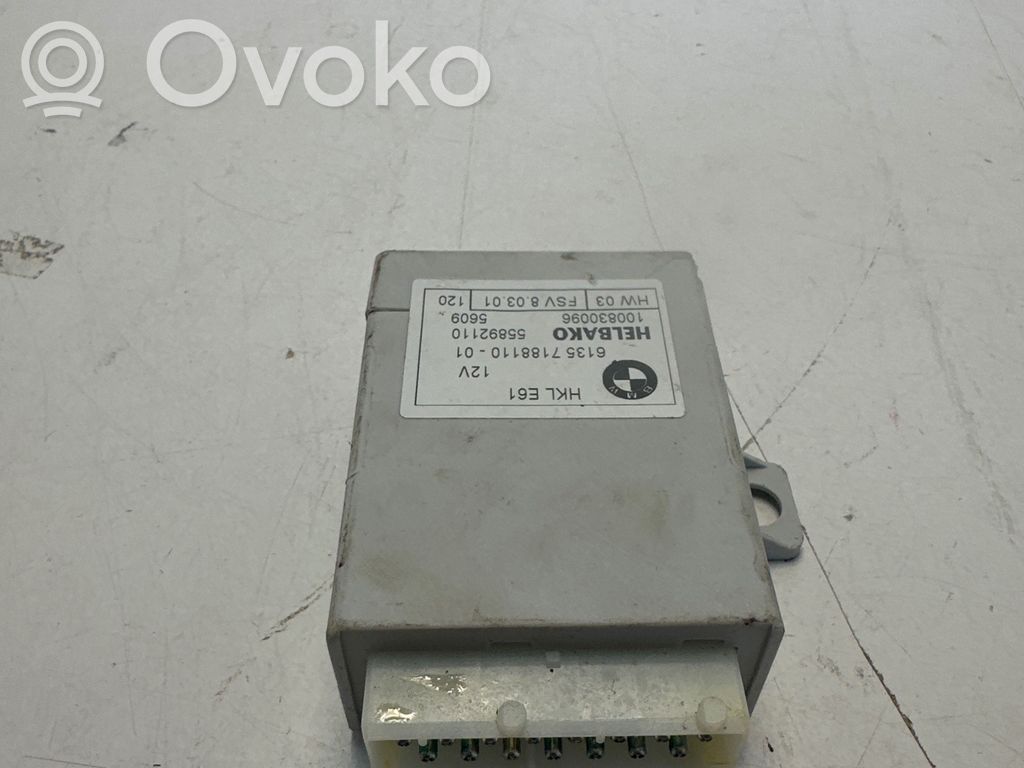 BMW 5 F10 F11 Trunk lid opening control unit 