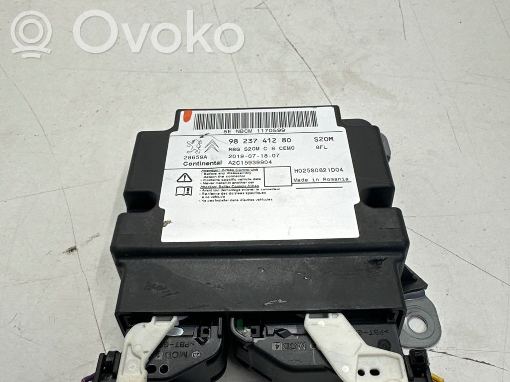 Peugeot Partner III Airbag control unit/module 
