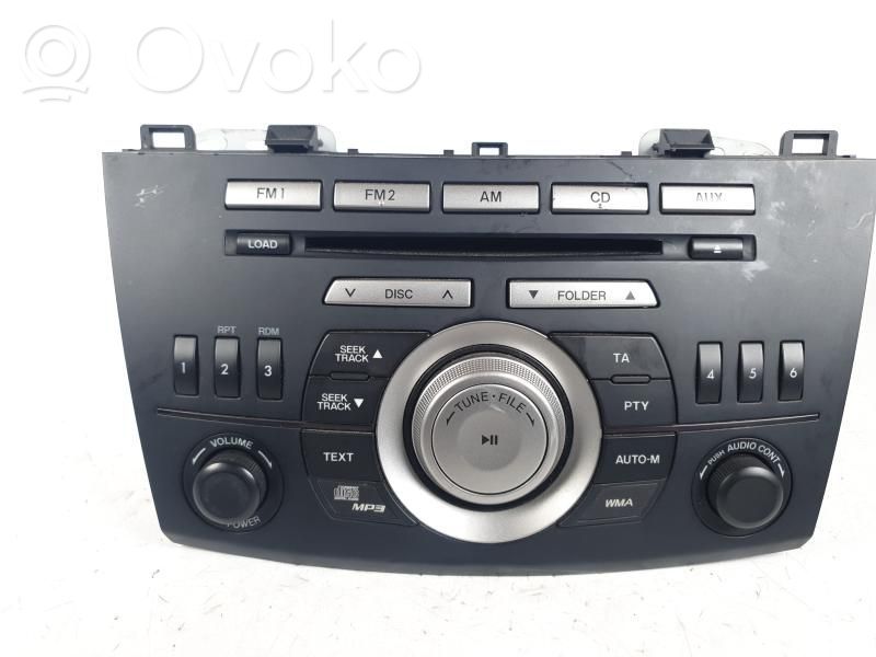 Mazda 3 II Panel / Radioodtwarzacz CD/DVD/GPS 