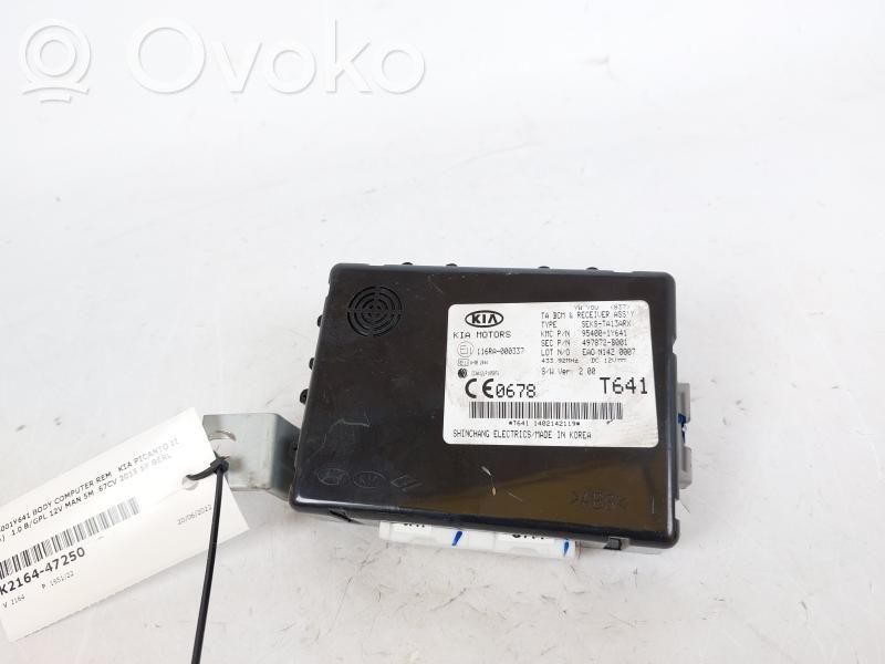 KIA Picanto Other control units/modules 