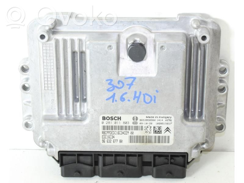 Peugeot 307 Engine control unit/module 
