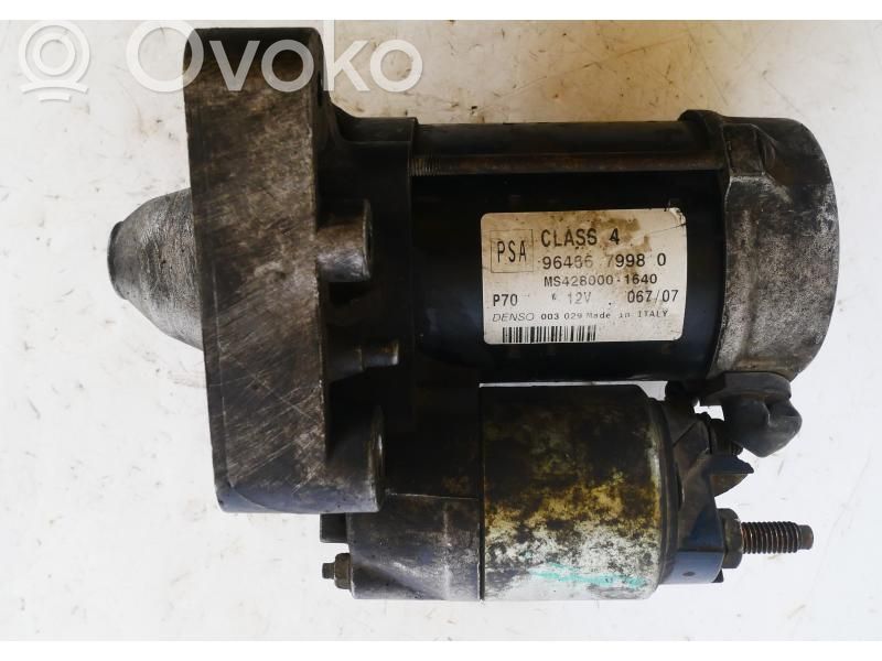 Peugeot 207 Motor de arranque 