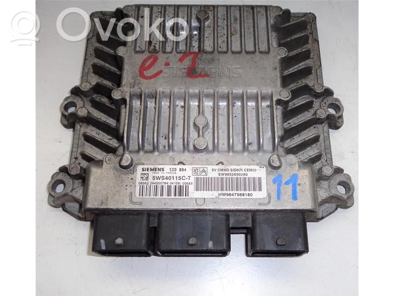 Citroen C3 Engine control unit/module 