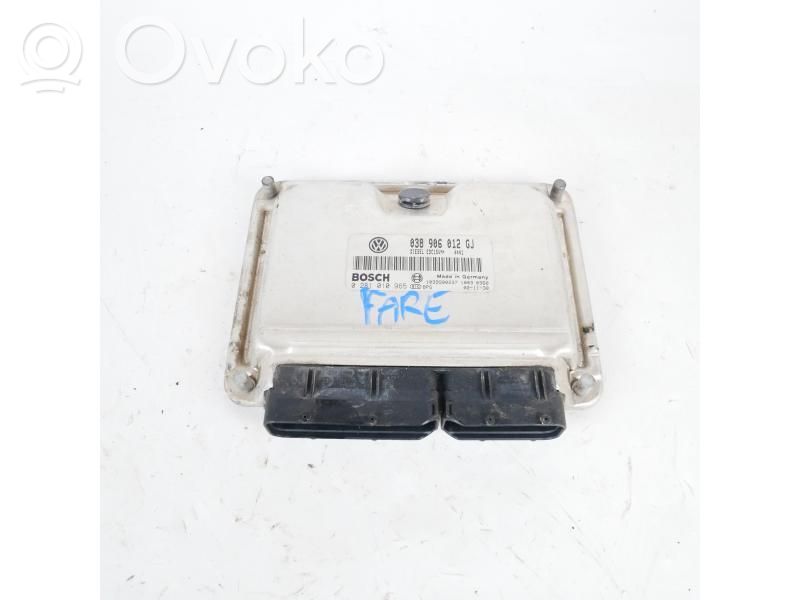 Skoda Fabia Mk1 (6Y) Engine control unit/module 