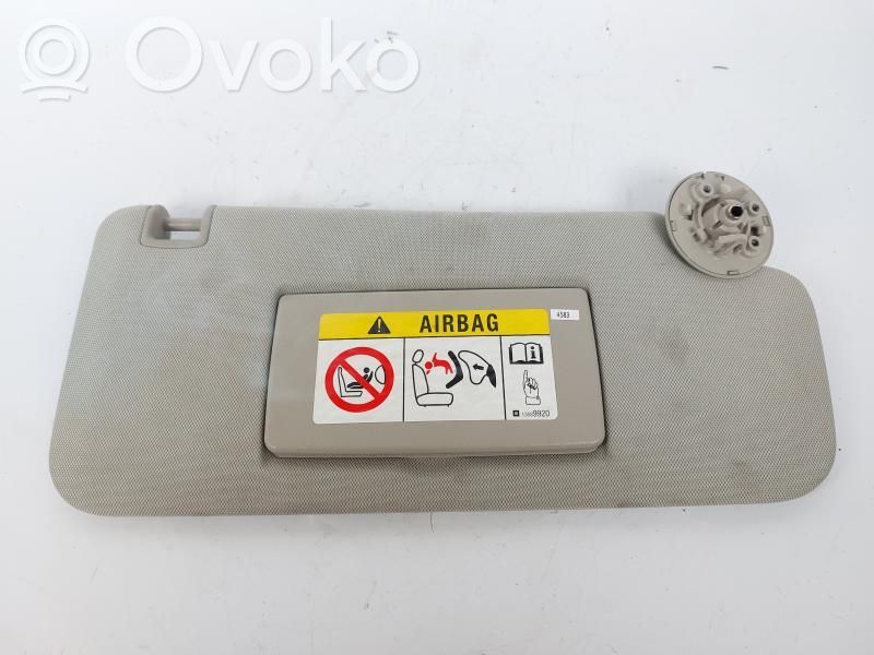 Opel Mokka Sun visor 