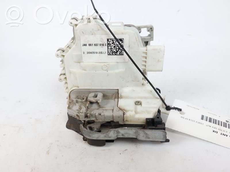 Etuoven lukko   8X1837016B,8X1837016C