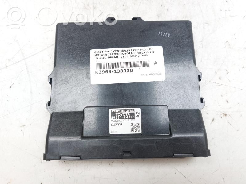 Toyota C-HR I Unitate/modul de control motor