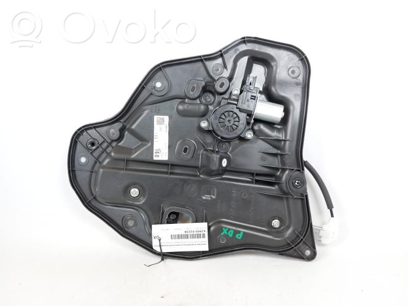 Regulador manual de la ventanilla trasera   D09L7297X,D09L7297X
