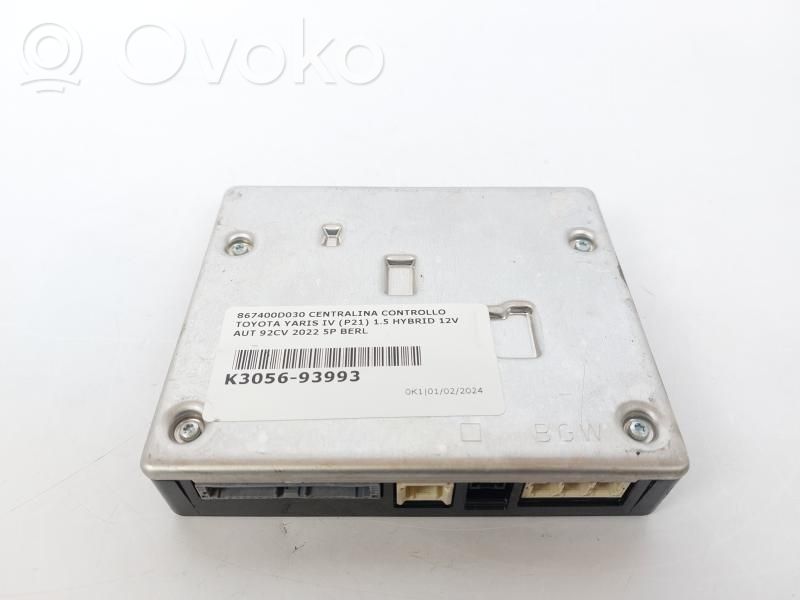 Toyota Yaris XP210 Unitate/modul de control motor 