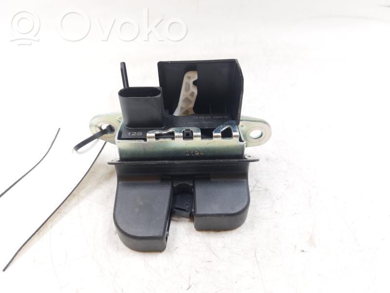 Skoda Fabia Mk4 (6VA) Tailgate/trunk/boot lock/catch/latch 