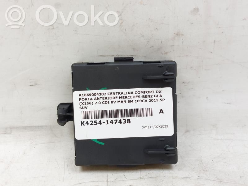 Mercedes-Benz GLA W156 X156 Modul confort 