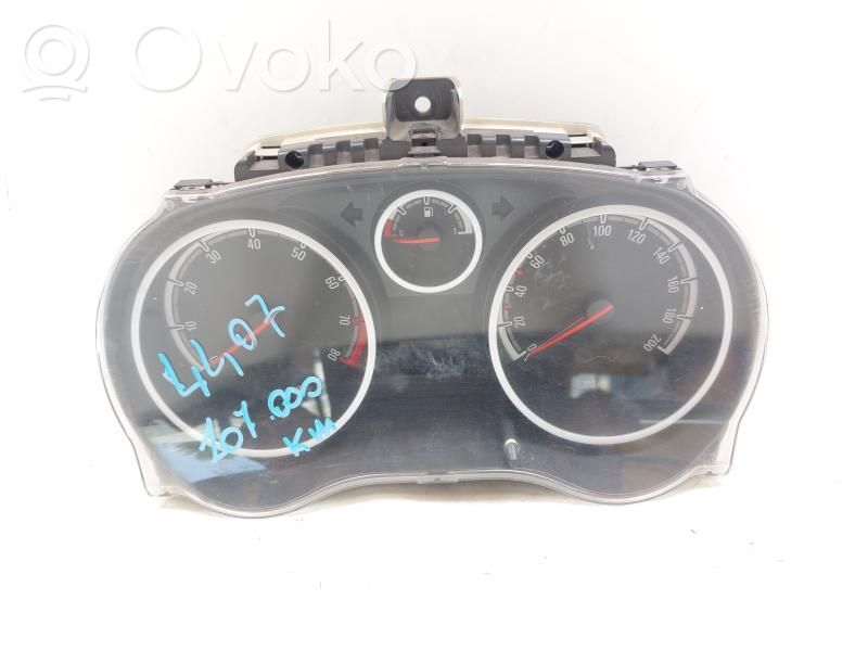 Opel Corsa D Tachimetro (quadro strumenti) 