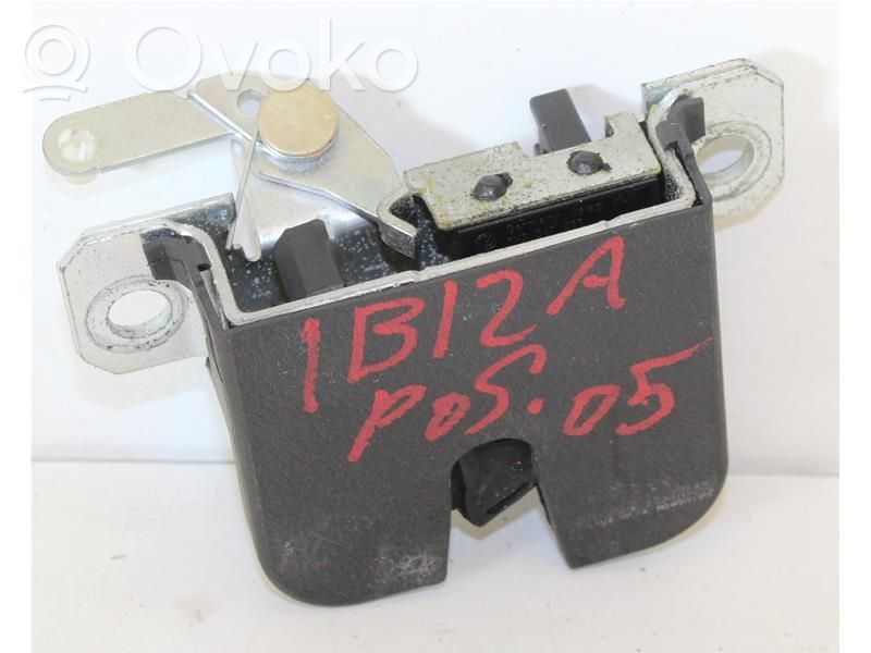Seat Ibiza III (6L) Blocco/chiusura/serratura del portellone posteriore/bagagliaio