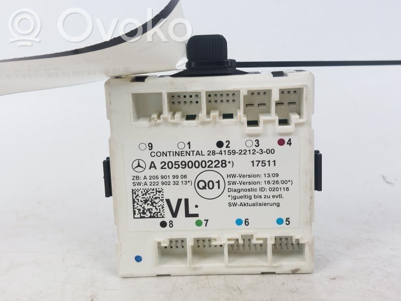 Mercedes-Benz C W205 Module confort