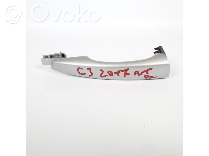 Citroen C3 Klamka zewnętrzna drzwi przednich 