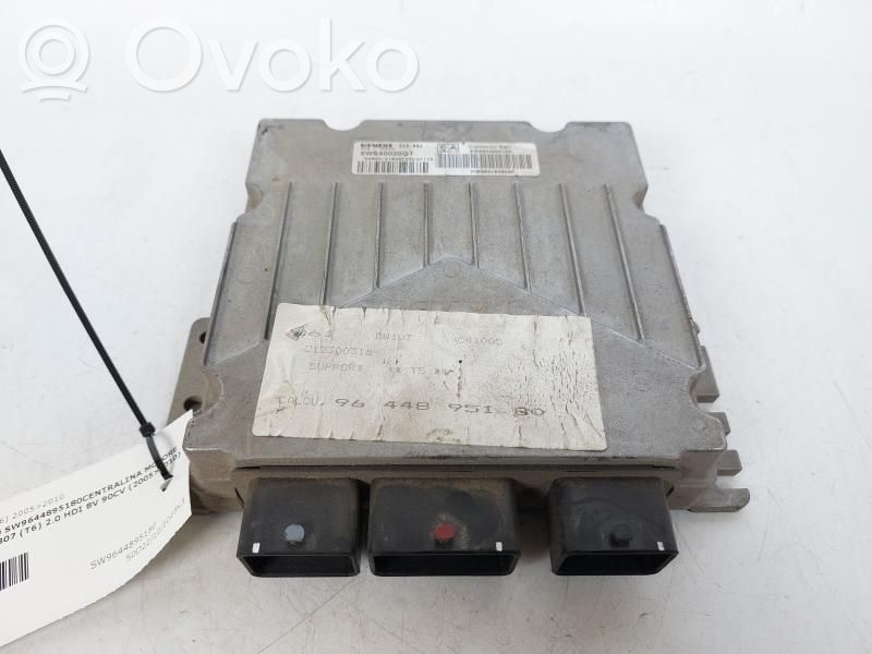 Peugeot 307 Engine control unit/module 