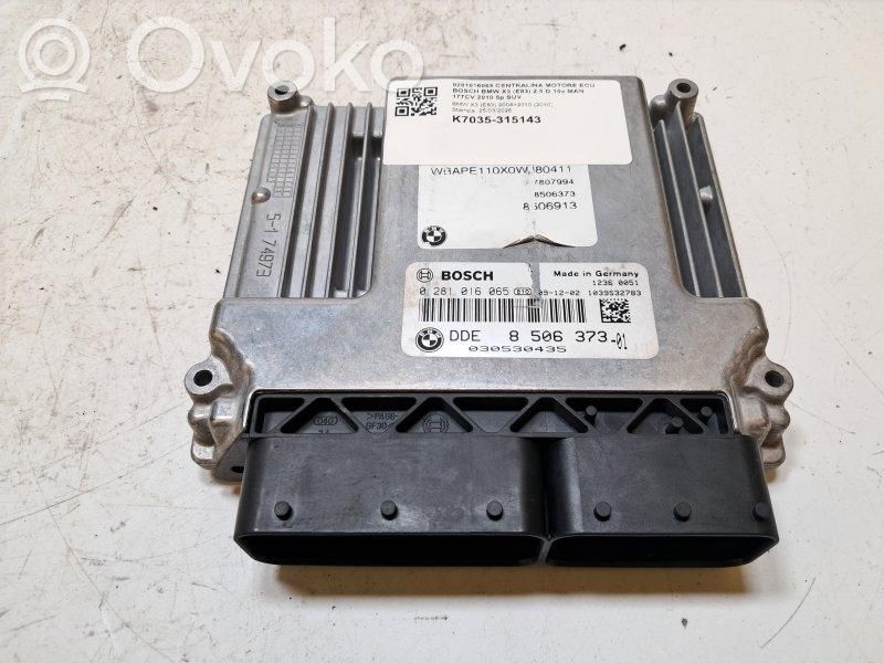 BMW X3 E83 Engine control unit/module 