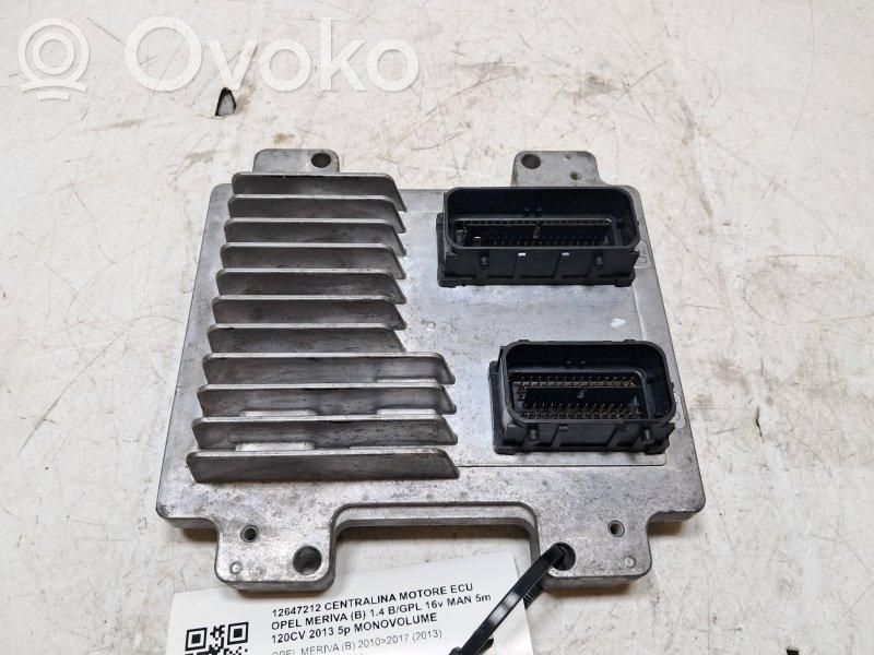 Opel Meriva B Centralina/modulo del motore 