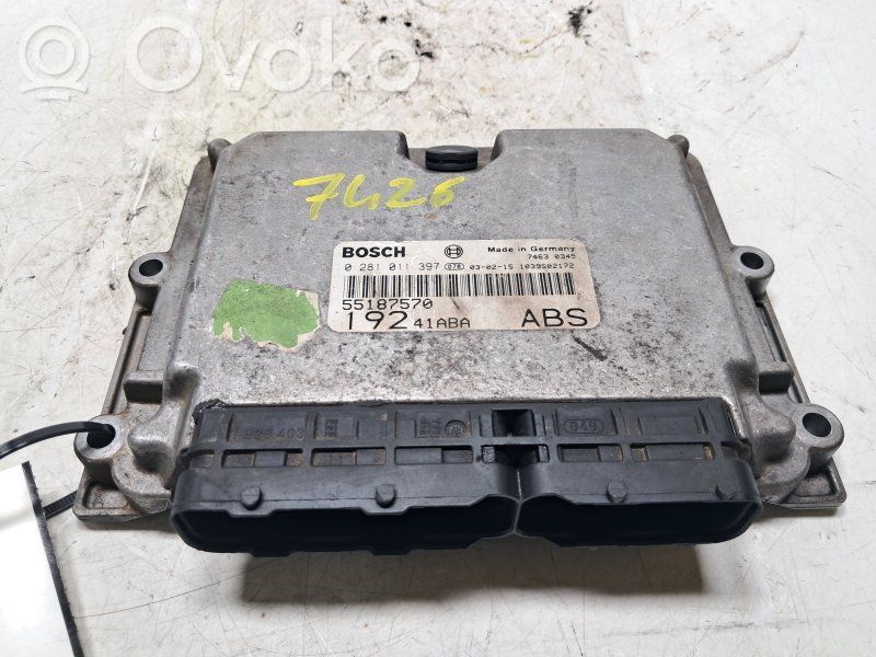 Fiat Stilo Engine control unit/module 