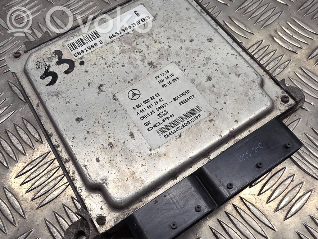 Mercedes-Benz Sprinter W906 Engine control unit/module 