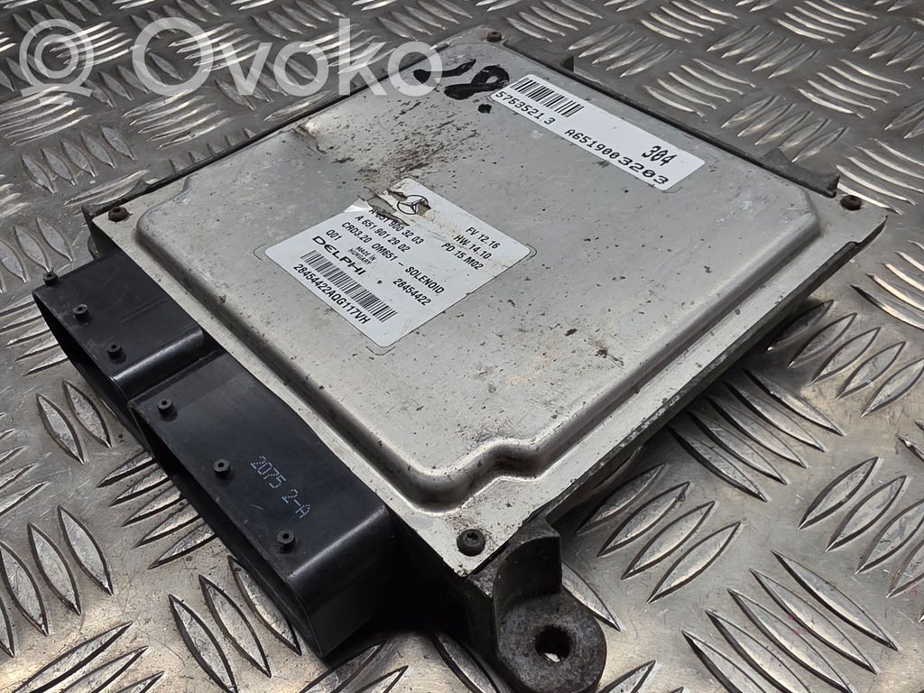 Mercedes-Benz Sprinter W906 Engine control unit/module 