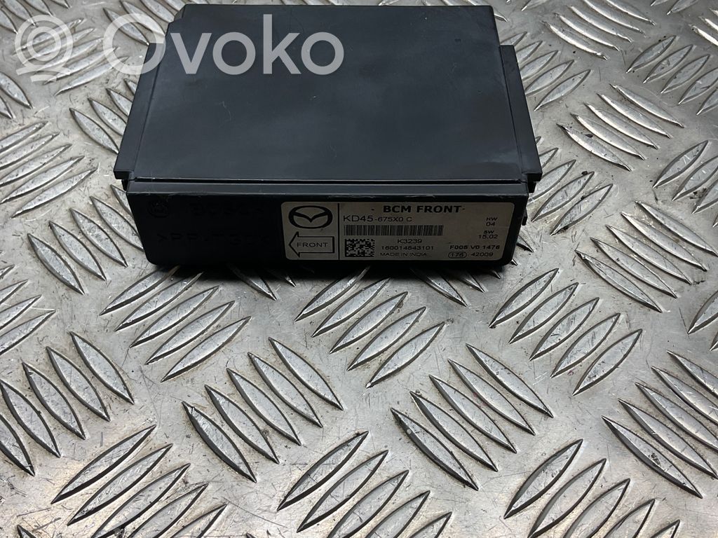 Mazda 6 Airbag deployment crash/impact sensor 