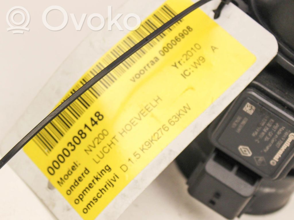 Nissan Qashqai Mass air flow meter 