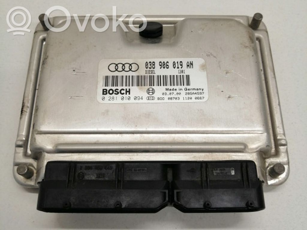Audi A4 S4 B5 8D Engine control unit/module 