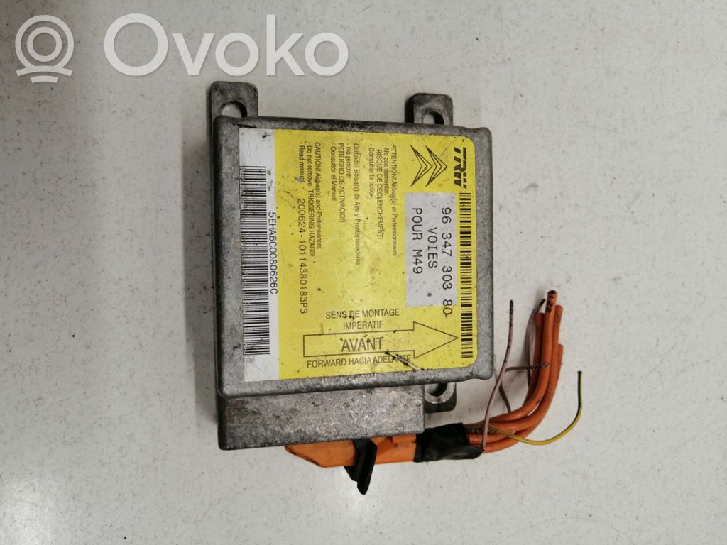 Turvatyynyn ohjainlaite/moduuli   9634730380