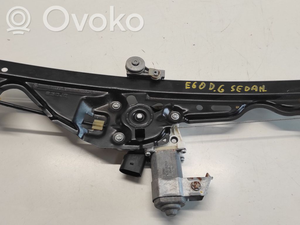 BMW 5 E60 E61 El. Lango pakėlimo mechanizmo komplektas 