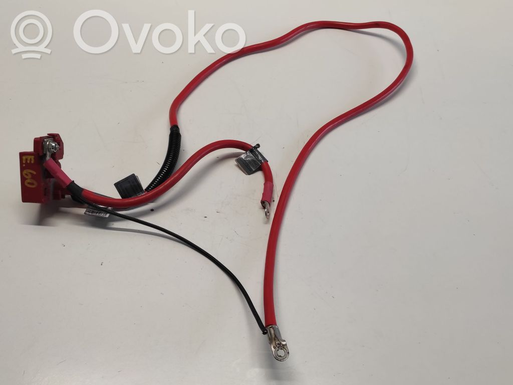 BMW 5 E60 E61 Positive cable (battery) 