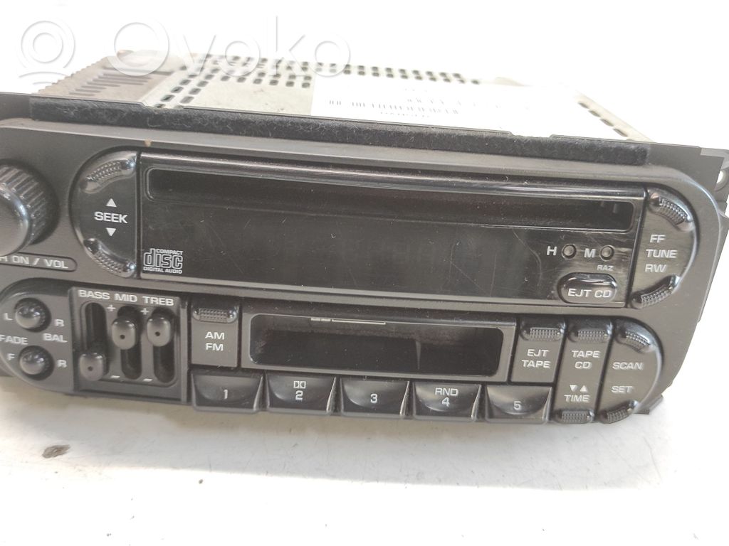 Dodge Caravan Radija/ CD/DVD grotuvas/ navigacija 