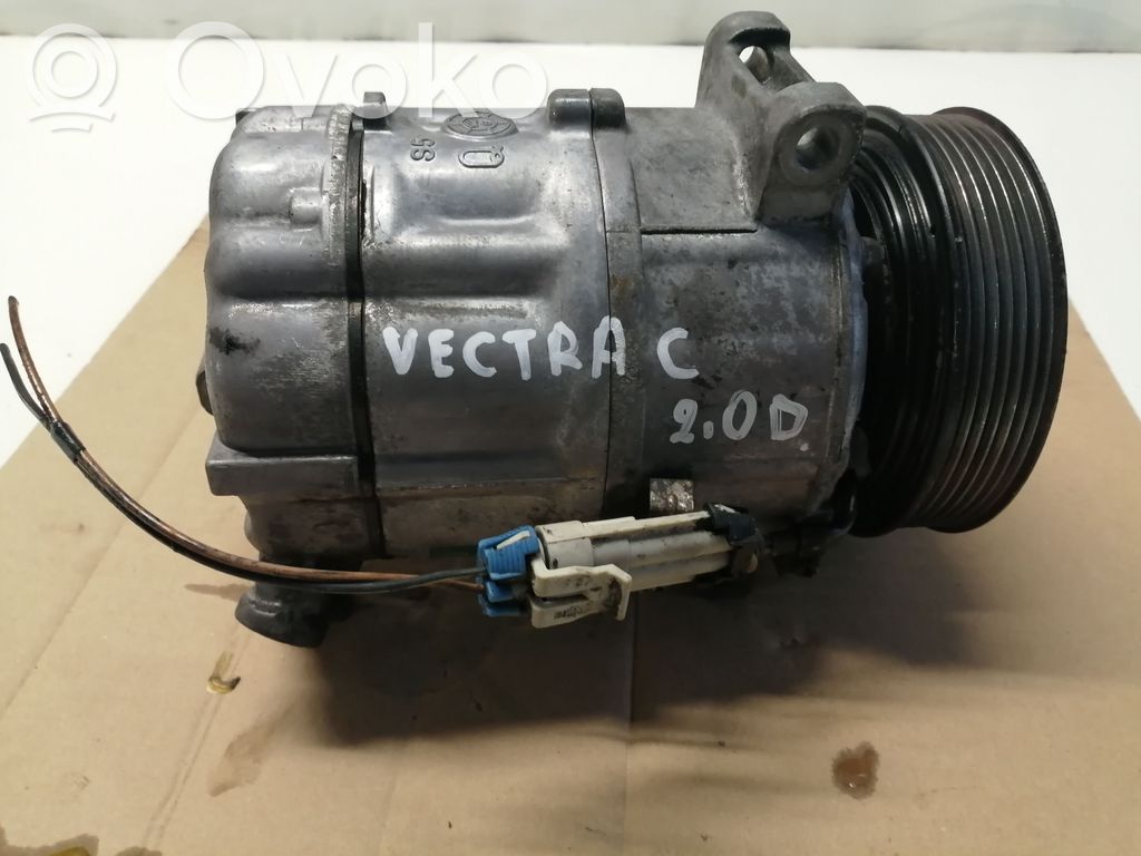 Opel Vectra C Air conditioning (A/C) compressor (pump) 