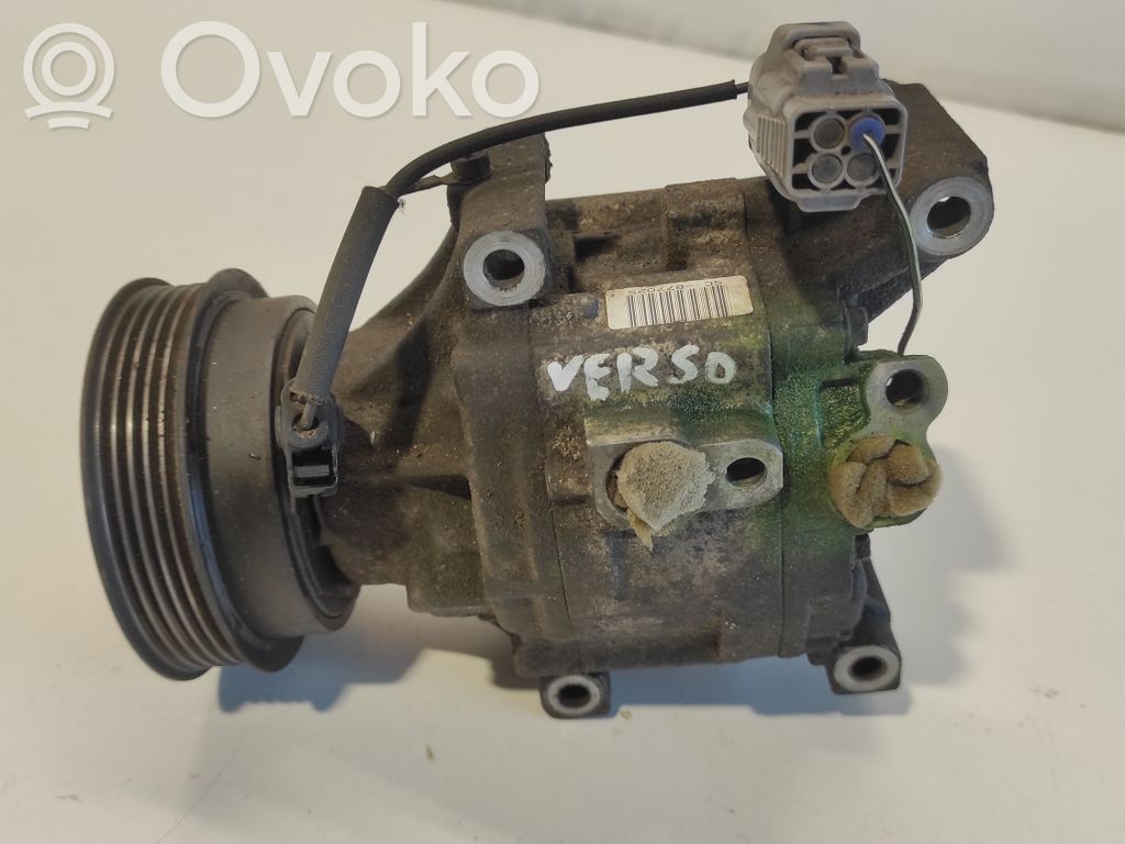 Toyota Corolla Verso E121 Air conditioning (A/C) compressor (pump) 