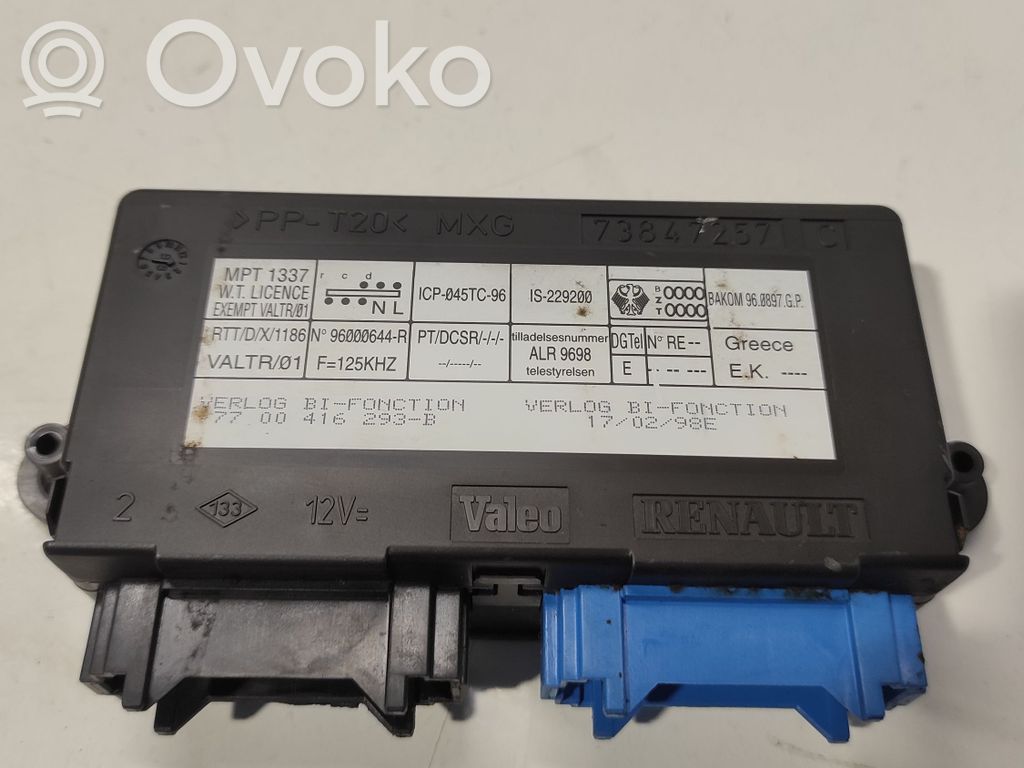 Module confort   73847257,7700416293B