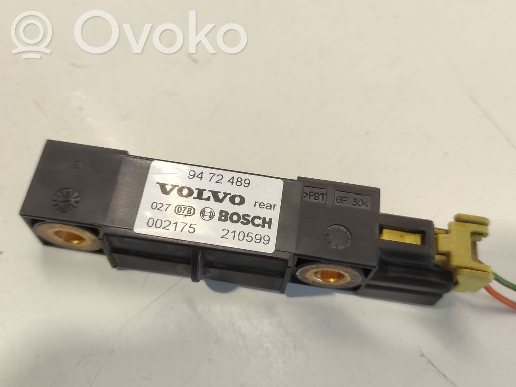 Volvo S80 Airbag deployment crash/impact sensor 