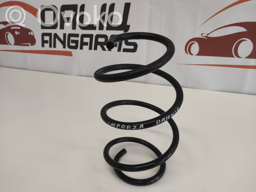 Front coil spring