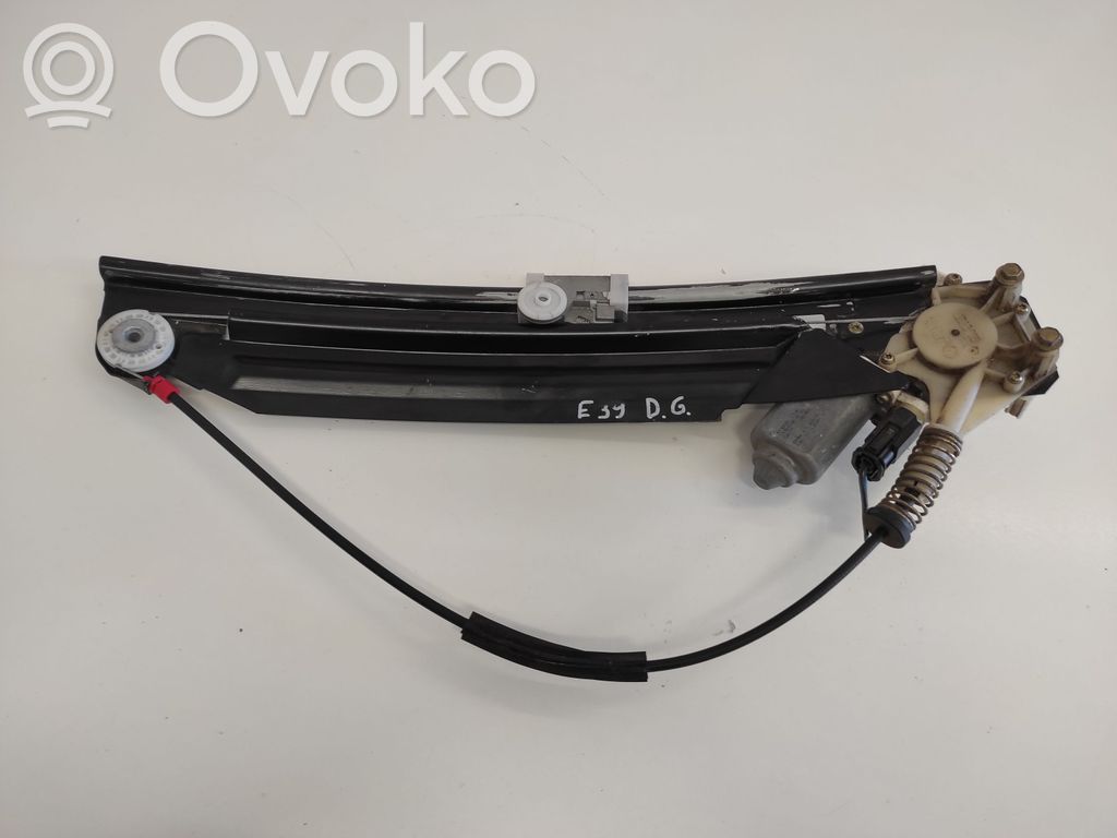 BMW 5 E39 Elektryczny podnośnik szyby drzwi tylnych 