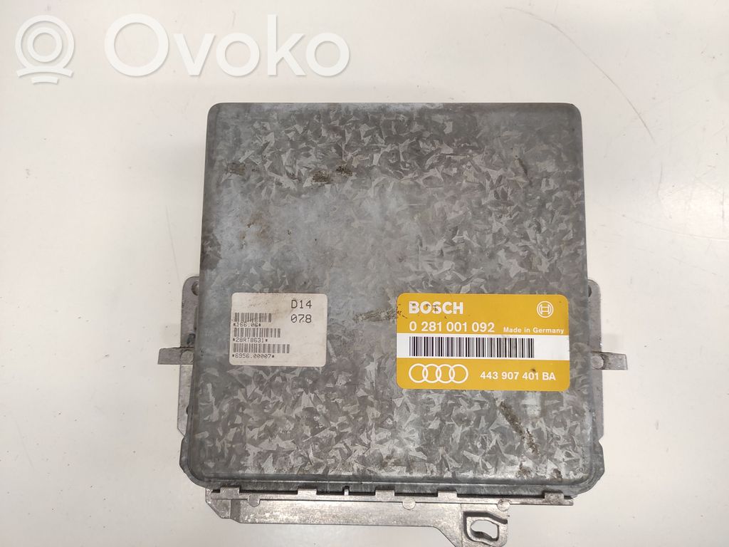 Audi 100 S4 C4 Engine control unit/module 