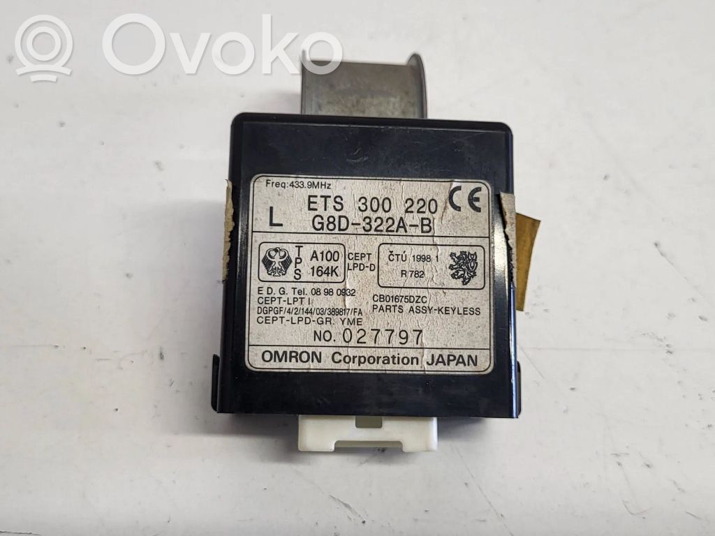 Other control units/modules   ETS300220,G8D322AB,027797