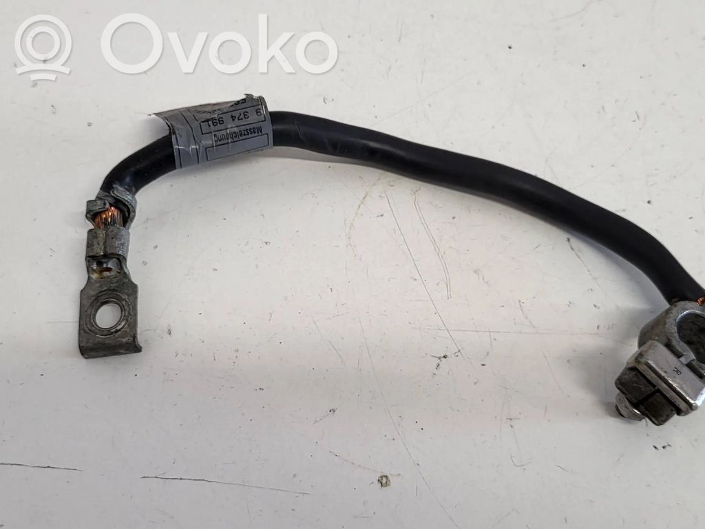 BMW 3 E46 Negative earth cable (battery) 