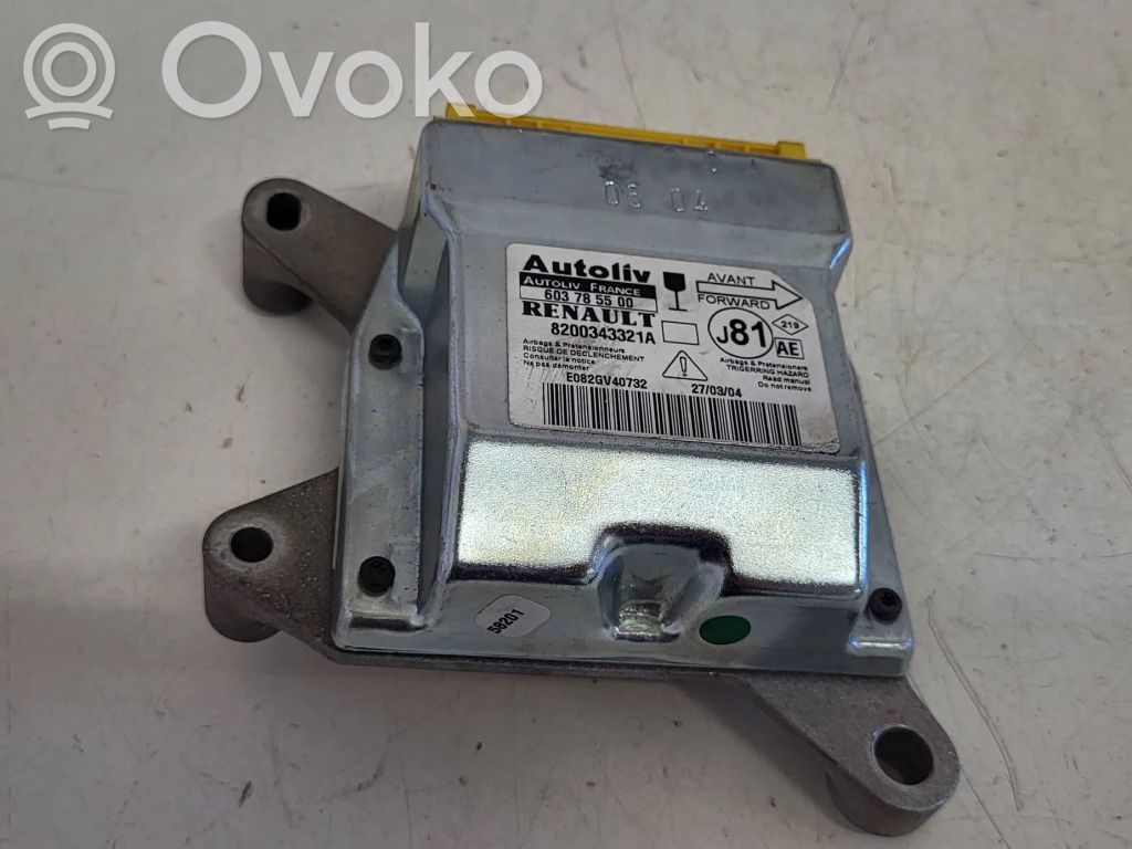 Renault Espace IV Airbag control unit/module 