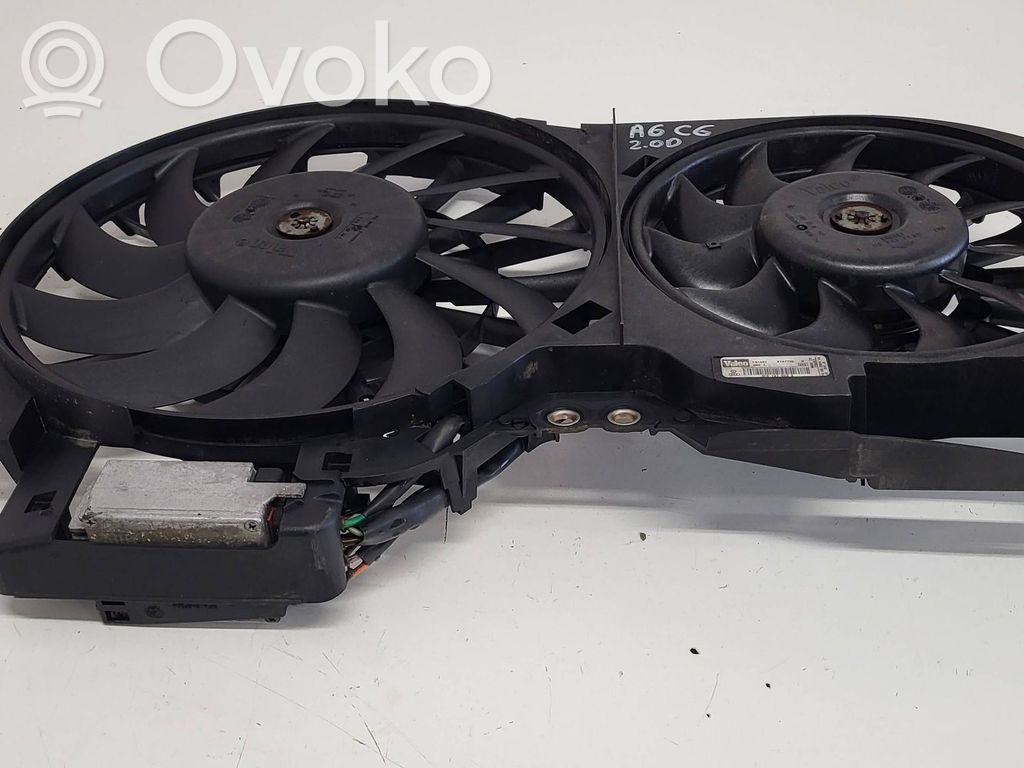 Audi A6 S6 C6 4F Ventilator electric răcire radiator 