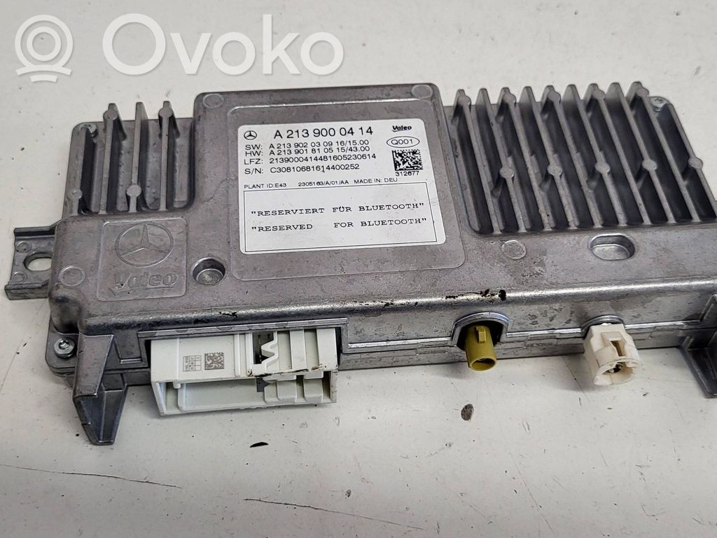 Mercedes-Benz E W213 Camera control unit module 