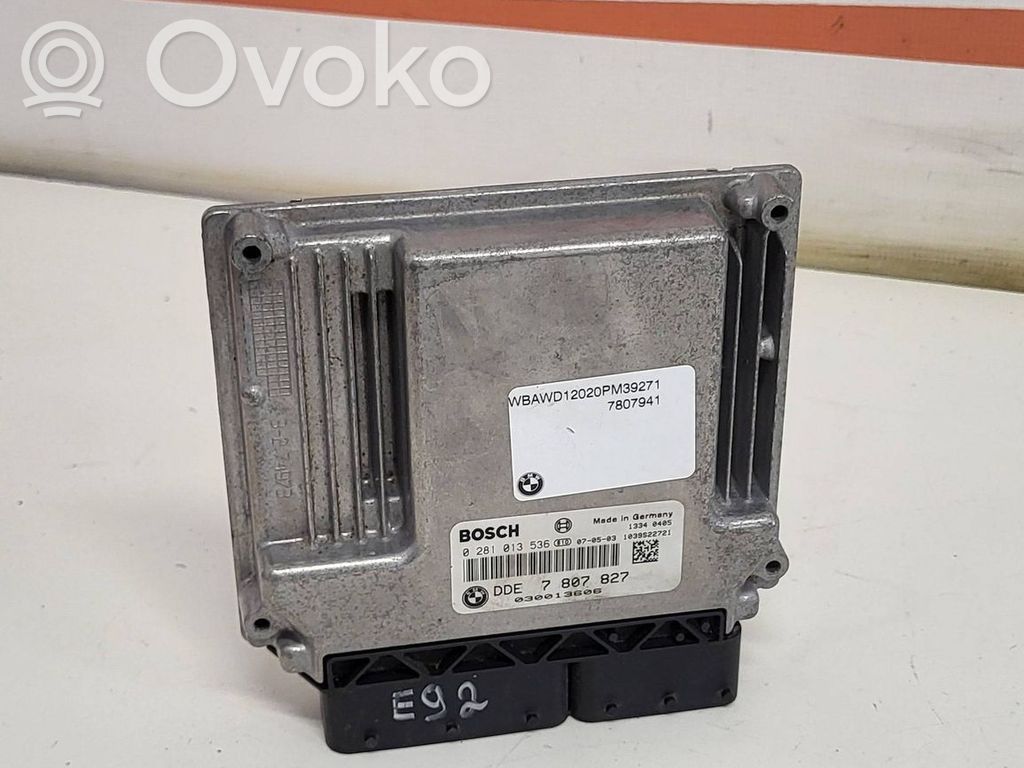 Engine control unit/module   0281013536,030013606,7807827