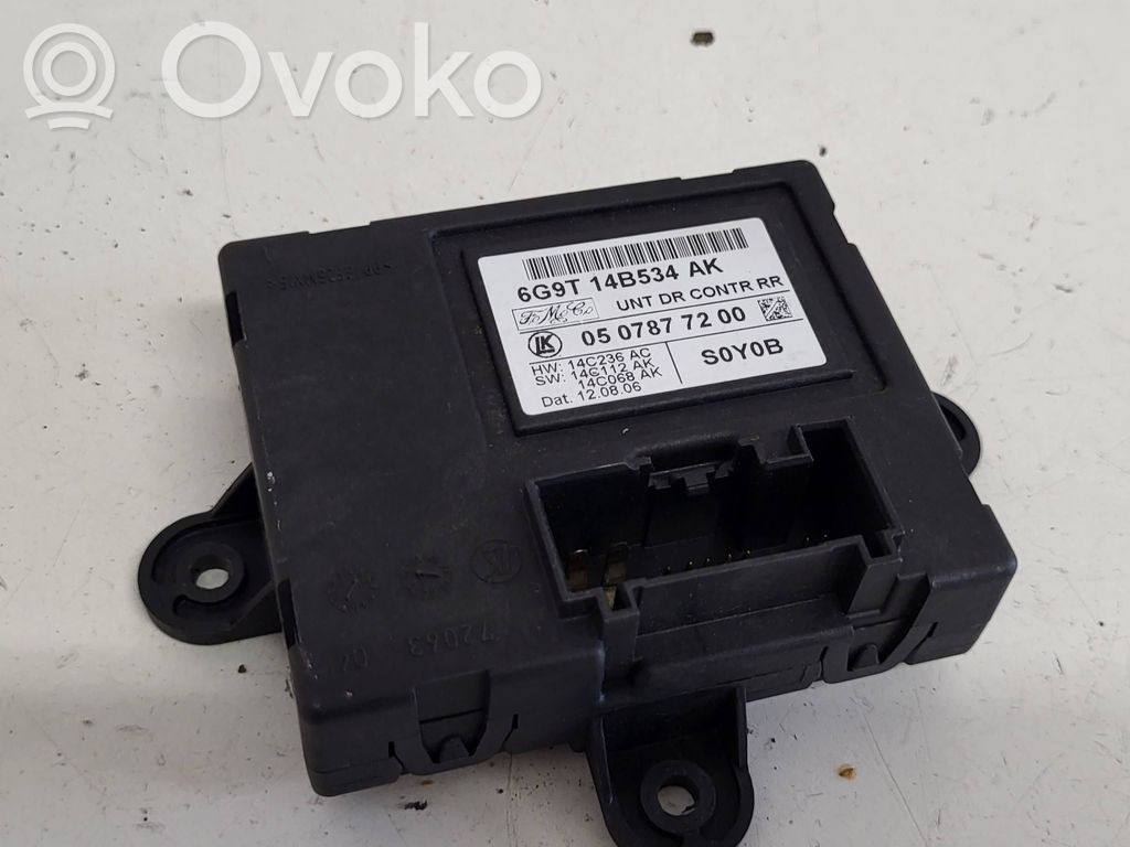 Unité de commande module de porte   6G9T14B534AK,0507877200,14C236AC