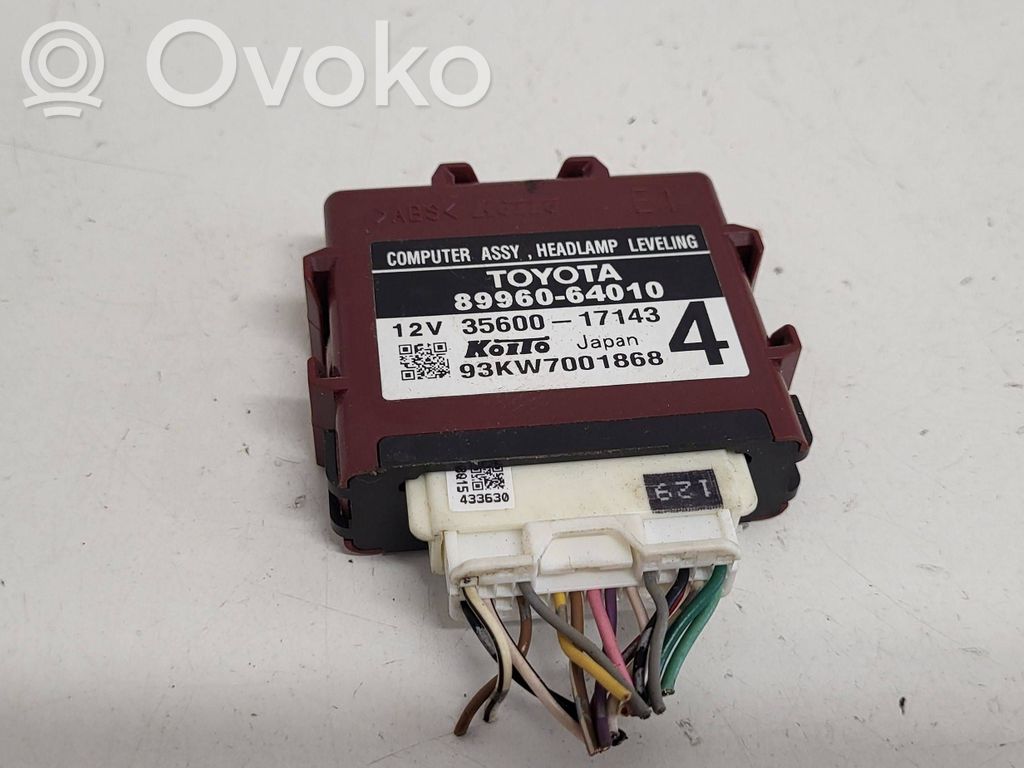 Toyota Verso Module d'éclairage LCM 